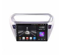 Pantalla Táctil para Peugeot 301 Citroen Elysee 2014-2018 Android 15 9 Pulgadas Car Estéreo con BT GPS FM WiFi Cámara Trasera para, 4 Core 4G+64G