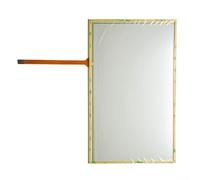 Pantalla táctil resistiva de 4 cables para KORG PA600 PA900, vidrio negro del panel de visualización LCD, pieza de repuesto de instalación rápida para reparación de teclado electrónico