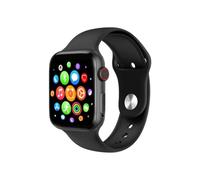Pantalla táctil Smartwatch Negro Fitness Tracker Monitor de ritmo cardíaco