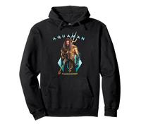 Pantalla temática de Aventuras de DC Comics de Aquaman Ocean Hero Sudadera con Capucha