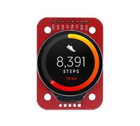 Pantalla TFT de 1,28 Pulgadas, Módulo de Pantalla LCD TFT Redondo RGB 240x240, Controlador GC9A01, Interfaz SPI de 4 Hilos, PCB 240x240