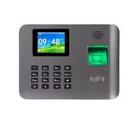 Pantalla TFT De 2,4 Pulgadas, Batería Integrada, WiFi, Máquina De Tiempo De Asistencia con Huella Dactilar, Reloj De Tiempo GPS, Máquina De Control Electrónico For Empleados