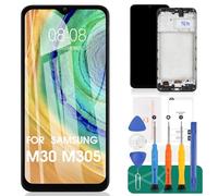 Pantalla TFT para Samsung Galaxy M30 de repuesto para Samsung M30, pantalla LCD para SM-M305F SM-M305M, digitalizador, pantalla táctil, piezas de reparación con marco (no AMOLED)