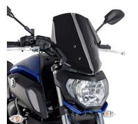 Pantalla Touring Puig Parabrisas Negra Opaca Yamaha MT-07 2018 - 2020
