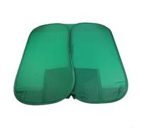 Pantalla verde portátil de 102 x 103 cm plegable Chroma Key telón de fondo para transmisión de videoconferencias de juegos kit plegable de montaje en silla