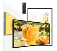 Pantallas De Menú De Publicidad Digital Para Restaurantes, Centros Comerciales, Marketing, Compatible Con Entrada Wifi /USB, Reproductor De Anuncios Automático, Con Operativo Android. 21.5inch