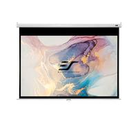 Pantallas De Proyección Manuales Para Proyectores By Elite Screens-Pantalla de proyección para cine en casa Elite Screens Blanco / 1:1 / 136" (244x244)