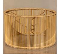 pantallas de ratán de recambio boho para lámparas de pie lámparas colgantes candelabros arco lámparas colgantes