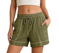 Pantalon Acampanado Corto Mujer Shorts Vestir Montaña Basketball Casual Fluidas Ropa Elasticas Piratas Grises Flecos Pegado Finos Morados Brillante Colores El Poliester Vinilo