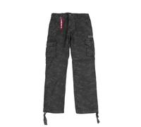 Alpha Industries Jet Camo Pant Pantalones Talla 36 - Camuflaje negro