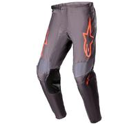 Alpinestars Fluid Lurv Pantalones de motocross, negro-gris, tamaño 30 para Hombres