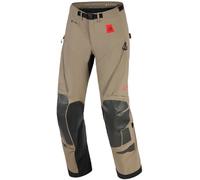 Alpinestars Nazca 3L Gore-Tex Pro Pantalones textiles de motocicleta impermeables, negro/marrón, Talla 2XL