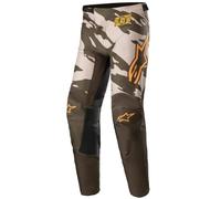 Alpinestars Racer Tactical Pantalones de motocross, beige, tamaño 32 para Hombres
