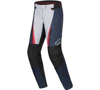Alpinestars Stella ST-1 Pantalones textiles impermeables para mujer, negro-rojo-azul, tamaño XL