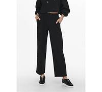Pantalón ancho, talle estándar Mujer Talla S / L32. Color Negro