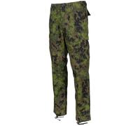 Pantalón Bdu Pantalones Combate Finlandia M05 Camuflaje de Campo Exterior