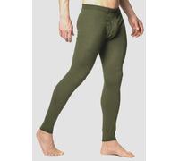 Pantalón Calejón Woolpower Long John Con Bragueta De Malla Ullfrotté Verde
