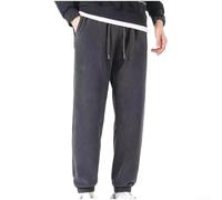 Pantalón Cálido para Forro para Polar Doble Cara Hombre Pantalón | para forro para polar doble cara, retención calor superior, tejido para suave al tacto, ideal invierno frío