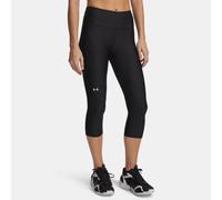 Pantalón capri Under Armour Tech para mujer Negro / Blanco L