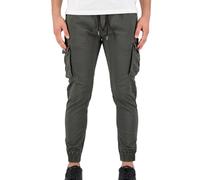 Alpha Industries Cotton Twill Jogger Pant Pantalones Talla XS - Gris oscuro