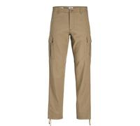 JACK & JONES Jpstkane Jjbarkley Cargo Pant Noos Pantalones, Elmwood, 29W x 32L Hombres