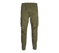 Jack & Jones Pantalón cargo JPSTKANE NOAH CUFFED CARGO in Kaki EU XS
