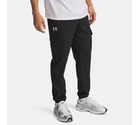 Pantalón cargo Under Armour Vibe Woven para hombre Negro / Blanco XS