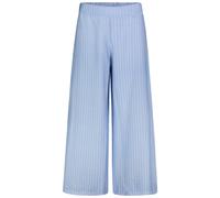 Pantalón casual de rayas verticales con pierna ancha