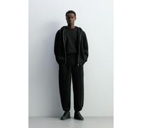 Pantalón chándal efecto neopreno NEGRO XL