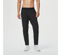 Pantalón chándal fitness transpirable slim Hombre Domyos negro 2XL / W41 L34