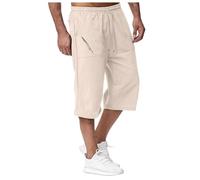 Pantalon Chandal Hombre Ancho, Pantalones Casuales Hombre para Correr Temporada Primavera Verano Playa Vacaciones Comodos Relax Chándal Nueve Puntos