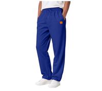 Pantalón Chandal Hombre Casuales Pantalon Largo Talla Grande Pantalon Hombre Ligeros Cintura Elástica con Cordón Pantalones De Yoga Casa Ocio