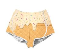 Pantalon Chandal Niño 7 Años - Cortos De Verano Pequeñas Y S con Estampado 3D Cintura Elástica Cómodos Conjuntos Casuales para Uso Diario Y Vacaciones (Khaki 7-8 Years)