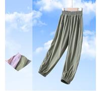 Pantalón Chándal Niño - De Verano para Jugar Al Aire Libre Cómodos Largos con Cintura Elástica De 5 A 15 Años Fáciles De Lavar A Mano Tela Suave Y (Light Green 5-6 Years)