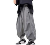 Pantalon Chandal Niño Pantalones de Ocio Informales Pantalon Rectos Ligeros de Verano Pantalones Bombachos Ropa Deportiva para niños Grande Size Streetwear con Cintura Ajustable para Chicos 2-15 Años