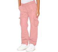 Pantalon Chandal Niño Pantalones de Vestir Infantiles Pantalones Largos de Entrenamiento Ajuste Holgado Cintura Alta Pantalon Suaves y cómodos, elásticos Grande Size Streetwear para Chicos 2-15 Años