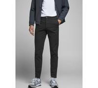 Pantalón chino slim Marco Hombre Talla 33 Longitud 32. Color Negro