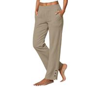 Pantalon Comando Mujer Boyfriend Trekking Fiesta 80 Ciclista Slouchy Bonitos Comando Chica Caza Jardinero Mano Calor Borreguito Boton Diferencias Encima Ribete Sudoracion Femeninos