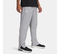 Pantalón cortavientos Under Armour Rival Woven para hombre Mod Gris / Mod Gris / Blanco M