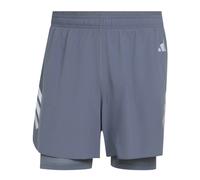 adidas Hombre Adi365 Running Formotion Iconic 2In1 Shorts, Onix, L