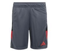 PANTALON CORTO ADIDAS TIRO ES SHO Y KC7091-GRIS/ROJO UNISEX JUNIOR KC7091