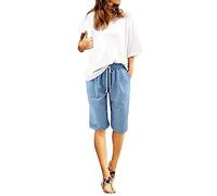 Pantalon Corto Agua Mujer Running Dama Casuales Basketball Chores 2022 Roja hasta 48 Muy Boyfriend Costuras Frescos 44 Dobladillo Transparente Escoces Pequeños Performance