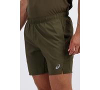 ASICS Pantalón corto de running para hombre Core 7IN marrón | S