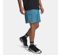 Pantalón corto cargo de 20 cm Under Armour Vibe Woven para hombre Boundless Azul / Negro XS