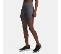 Pantalón corto ceñido Under Armour Velociti de 15 cm (6") para mujer Castlerock / Reflectante S