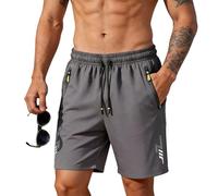 Pantalon Corto Chandal Hombre, Bermudas Lino, Verano Moda Slim Elasticos Basics Baloncesto Tenis Bolsillo Gym Running Deportivo Fit Grandes Tallas Pantalones Cortos Chandal Hombre, L