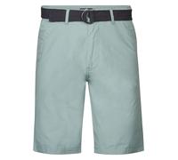 Pantalón corto chino de algodón con cinturón Hombre Talla XL. Color Azul