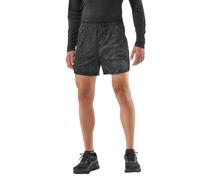 Pantalón Corto Compressport Performance Negro Gris, Talla XL
