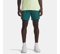 Pantalón corto de 15 cm Under Armour Vanish Woven para hombre Rack Verde / Ultimate Negro XL