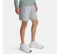 Pantalón corto de 18 cm Under Armour Launch para hombre Mod Gris / Blanco / Reflectante XXL